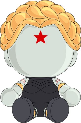 Left Twin Plush (9in)