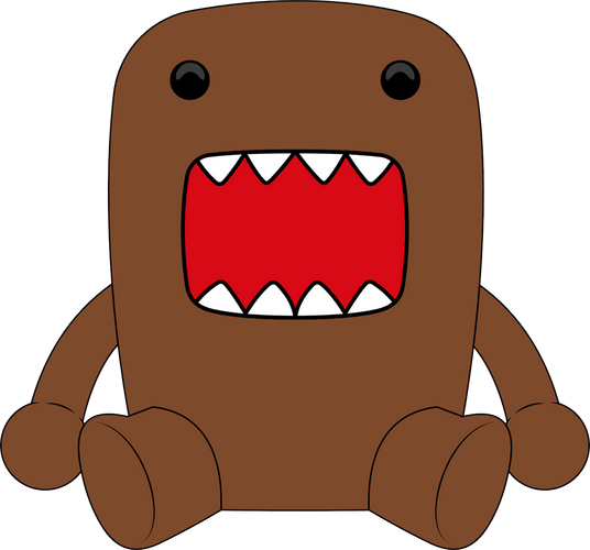 Domo-Kun Plush (9in)
