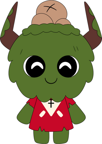 Concept of Amdusias Plush (9in)