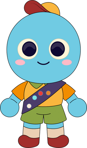 Concept of Peak Keychain (5in)