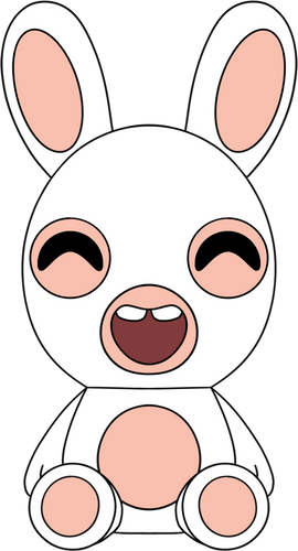 Rabbids Sit Plush (9in)