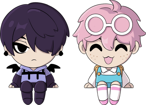 Goth & Nerd Monitor Buddiez Concept Illustration