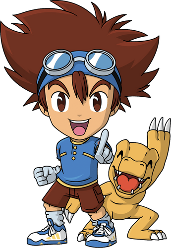 Concept of Tai & Agumon