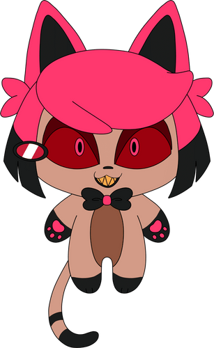 Kitty Alastor Keychain (5in)