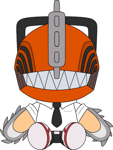 Concept of Chainsaw Man Sitting Plush (9in)