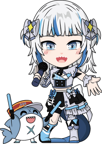 Concept of Gawr Gura