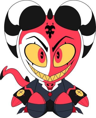 Concept of Blitzo Plush (9in)