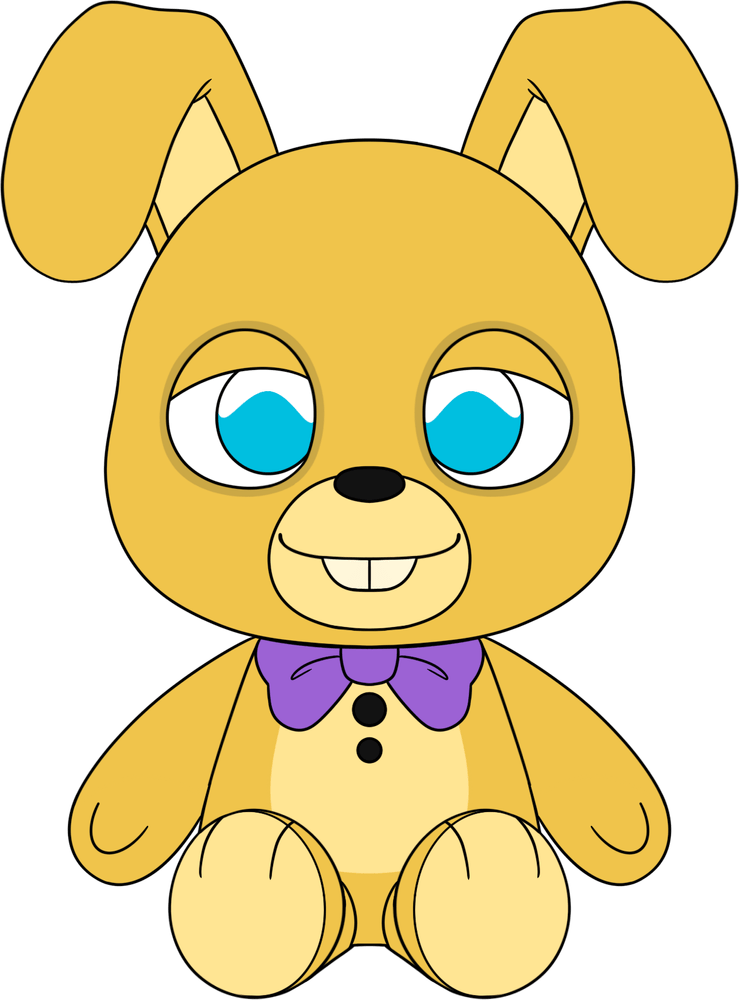 Yellow Rabbit Plush (9in)