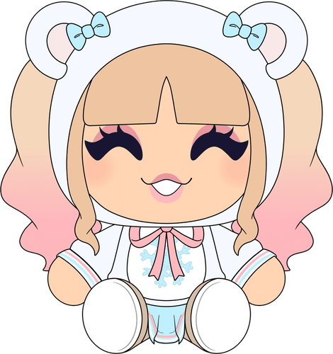 Polar Bear Haley Plush (9in)