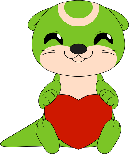 Otz Heart Plush (9in)