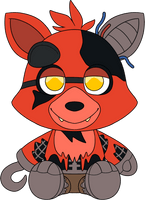 Withered Foxy Plush (9in)