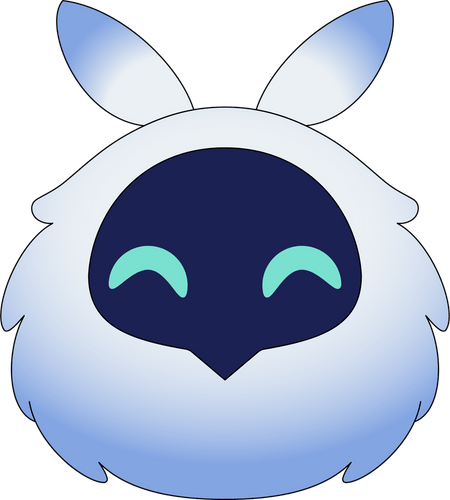 Concept of Cryo Abyss Mage Stickie (6in)