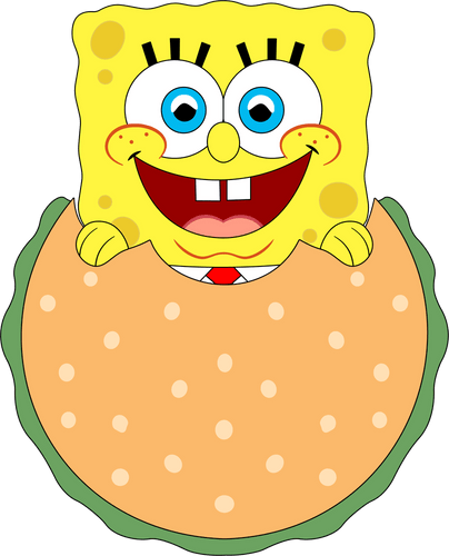 Concept of Krabby Patty Plush (9in)