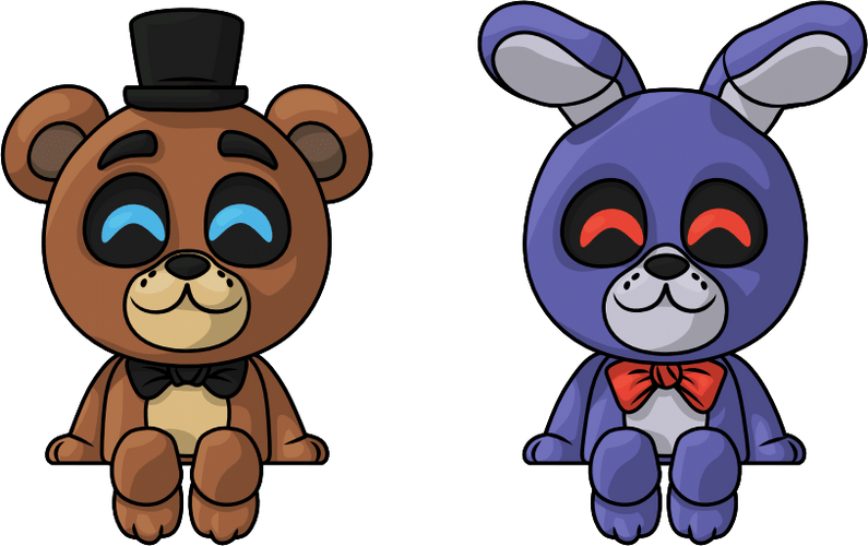 Concept of Freddy and Bonnie