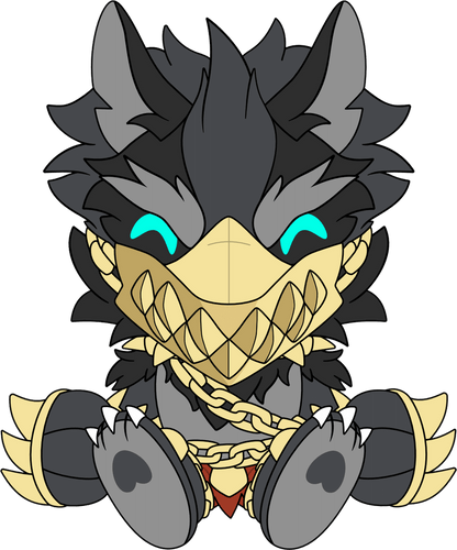 Fenrir Mordex Plush (9in)