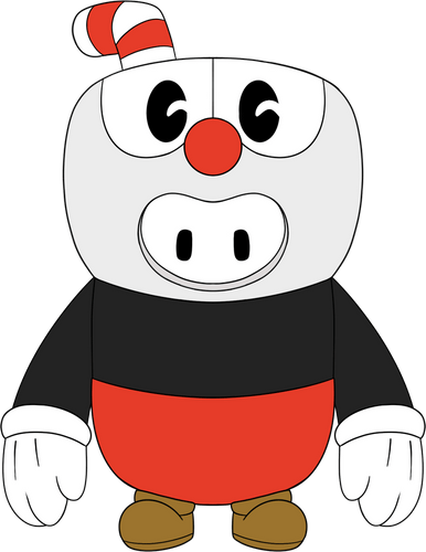 Concept of Cuphead x Fall Guys Cuphead Plush (9in)