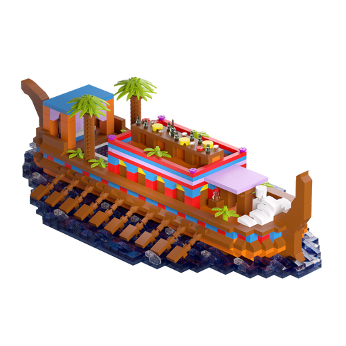 Concept of The Emperor’s Quinquireme Brickset