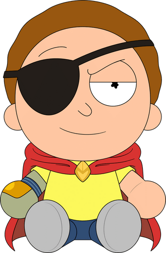 Evil Morty Plush (9in)