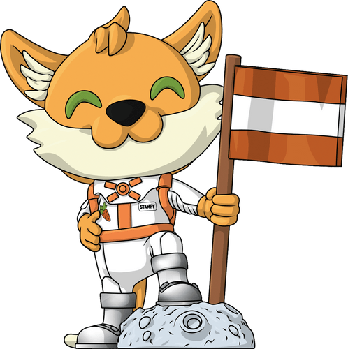 Concept of Stampy In Space