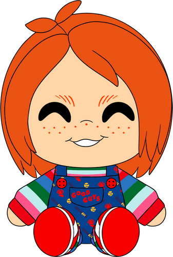 Concept of Chucky Plush (9in)