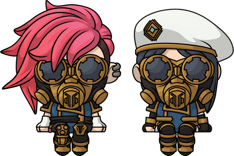 Concept of Taskforce Caitlyn and Vi