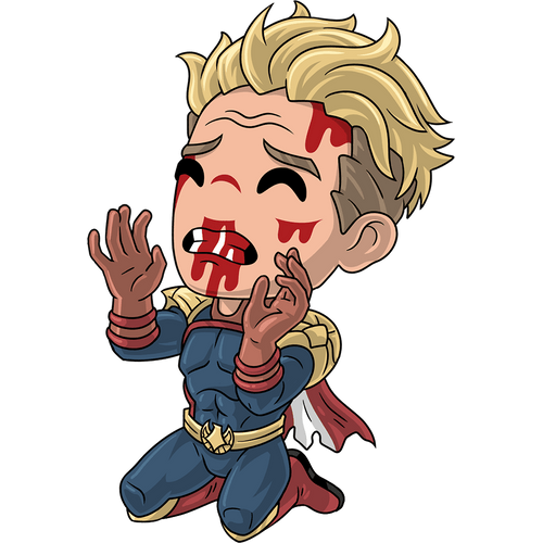 Begging Homelander Concept Illustration