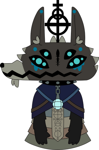 The Wolf Plush (9in)