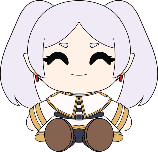 Concept of Frieren Plush (9in)