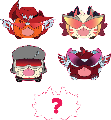 K/DA Plush Keychain Blind Box