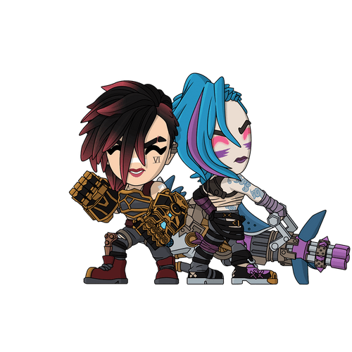 Concept of Vi and Jinx