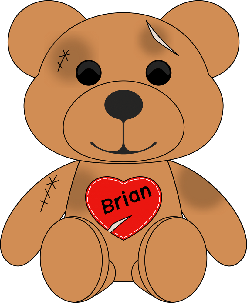 Teddy Bear Plush (9in)