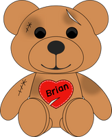 Teddy Bear Plush (9in)