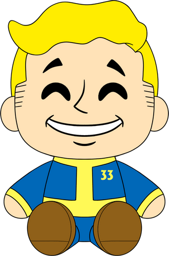 Concept of Vault Boy Plush (9in)