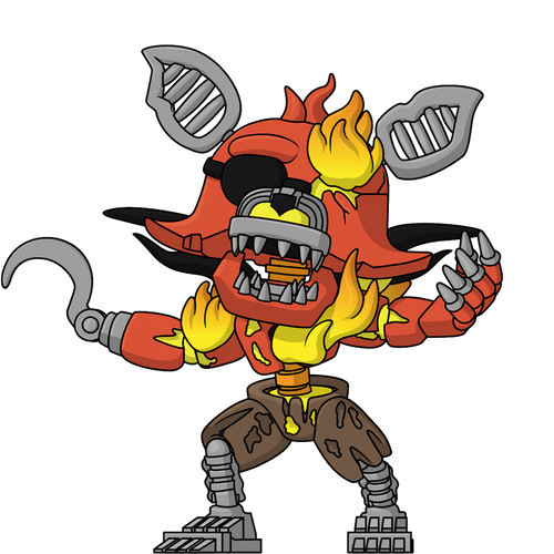 Concept of Grimm Foxy