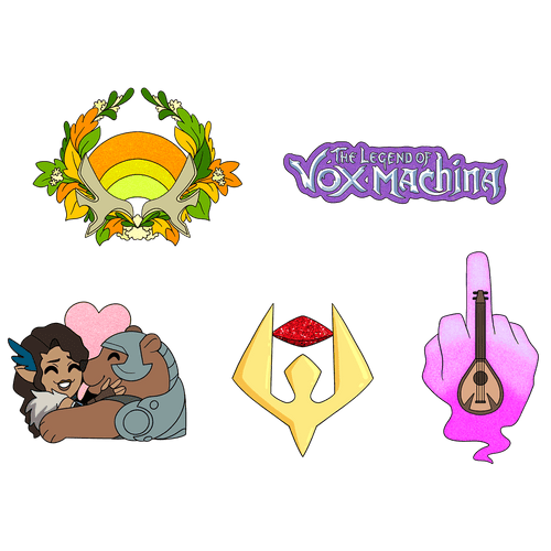 The Legend of Vox Machina Pin Set 1