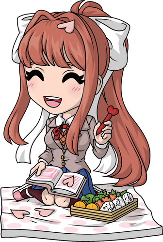 Concept of Picnic Monika