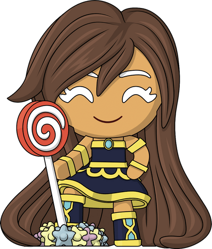 Concept of Gold Cookie