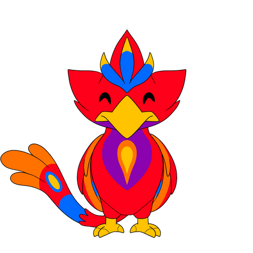 Concept of Suzaku Plush (9in)