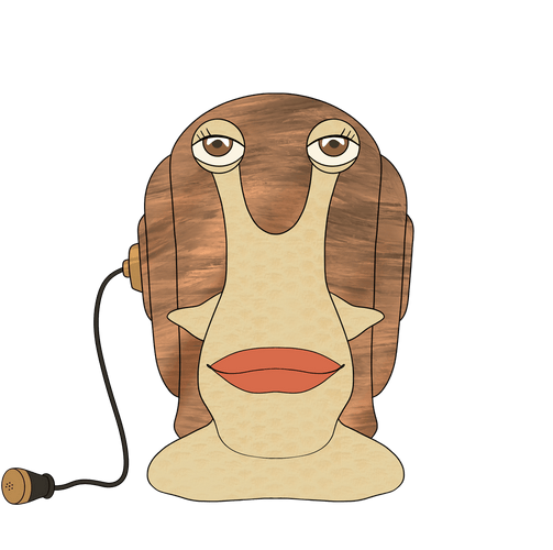 Concept of Snail Transponder Plush (9in)