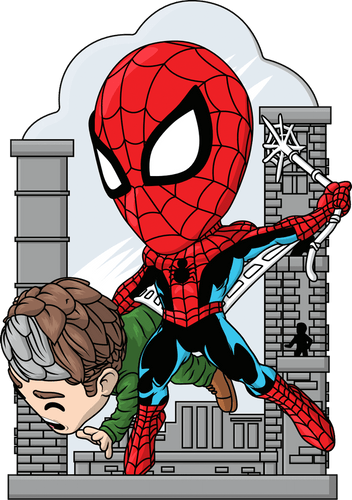 Concept of Amazing Fantasy Spider-Man #15