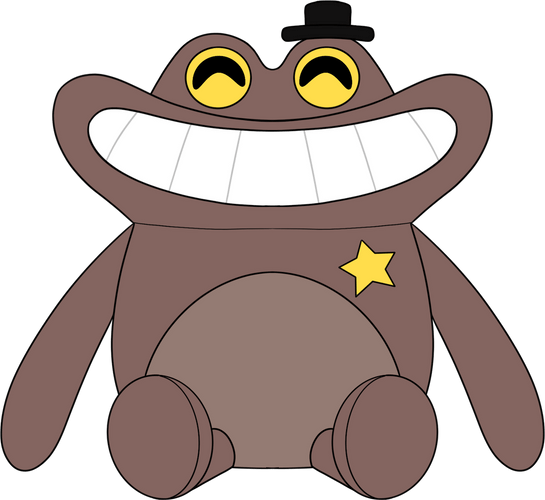 Concept of Sheriff Toadster Plush (9in)