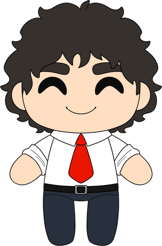 Concept of Joe Hawley Plush (9in)