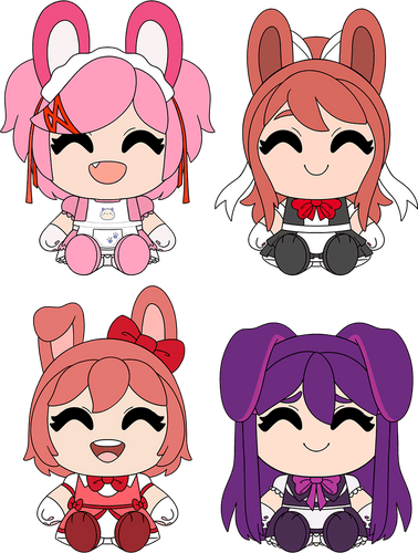 Concept of DDLC Maid Surprise Box