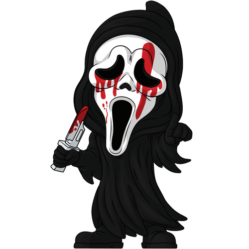 Concept of Ghost Face