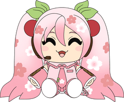 Sakura Miku Plush (9in)