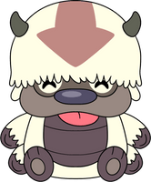 Appa Blep Stickie (6in)