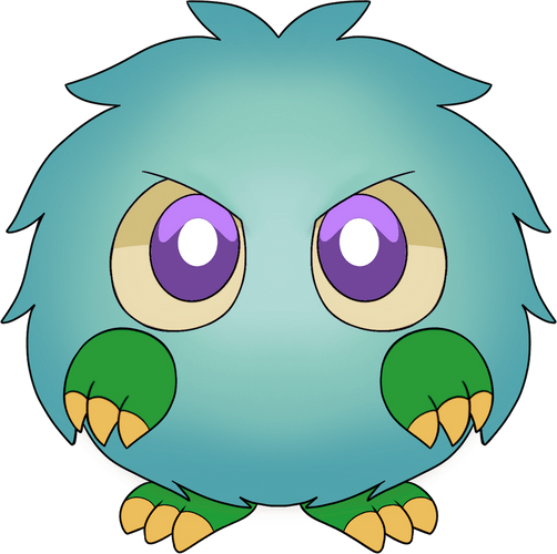 Concept of Kuribeh Stickie (9in)