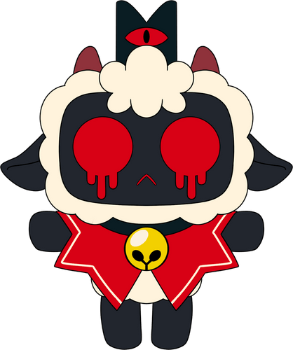 Concept of Possessed Lamb Plush (9in)