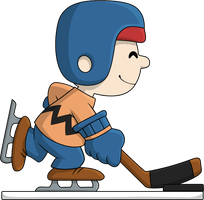 Hockey Charlie Brown