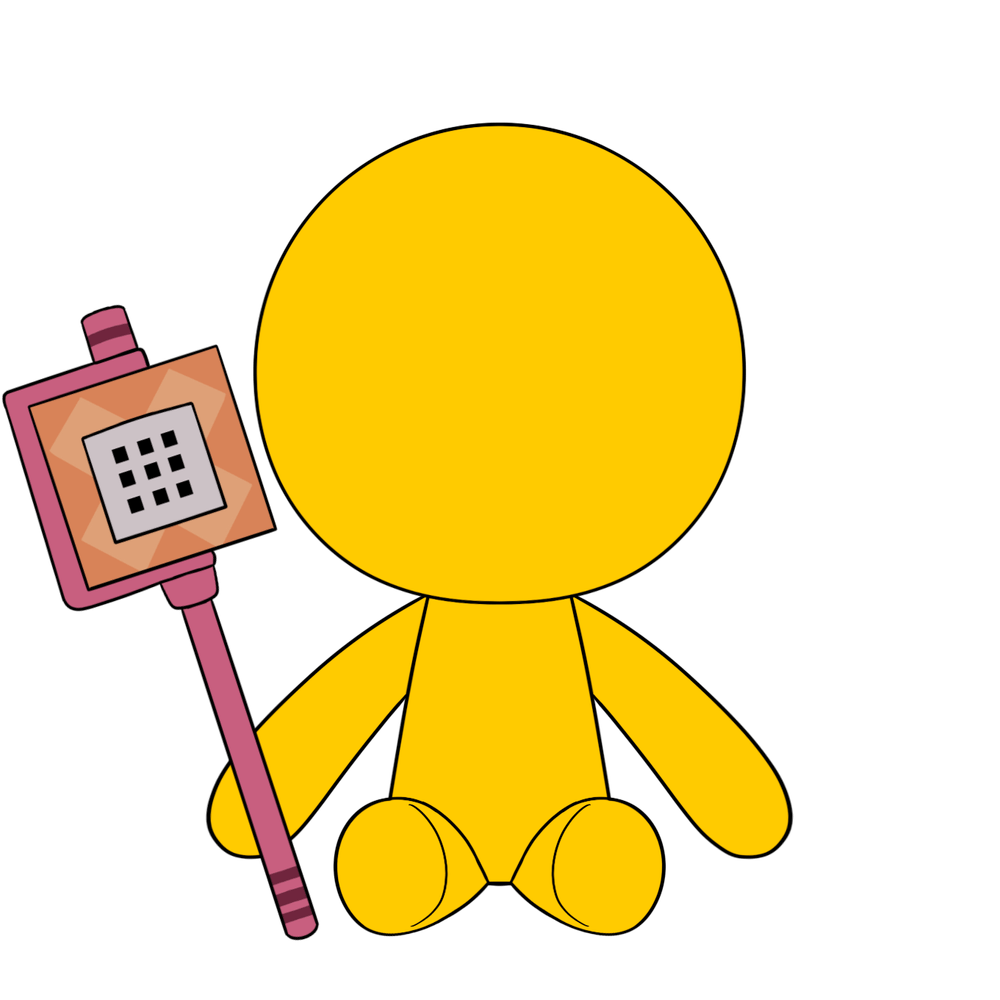 Alan Becker Yellow Plush (9in)
